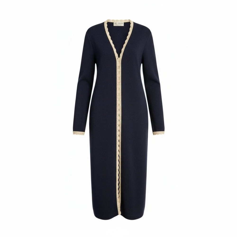 St. John Collection Vintage Evening Jacket - Navy Blue